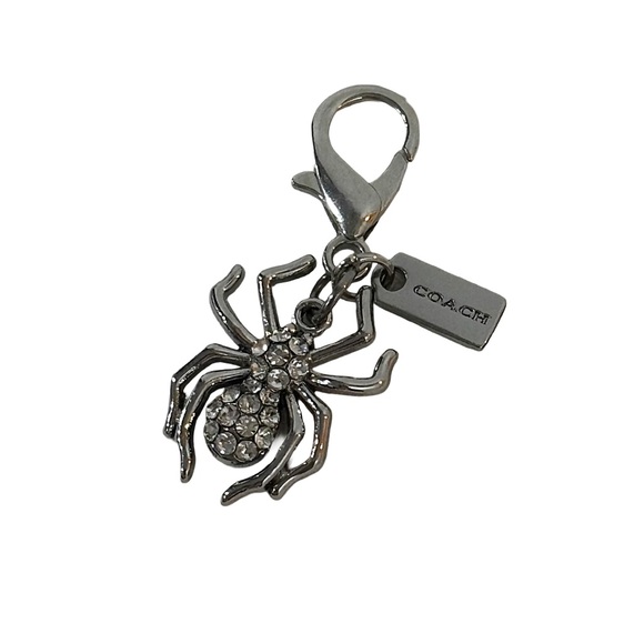 Coach Silver Spider Bag Charm - Picture 1 of 3